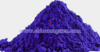隔熱薄膜用藍色氧化鎢粉 隔熱薄膜用藍色氧化鎢粉圖片