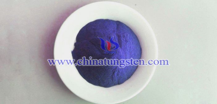 透明隔熱膜用藍色氧化鎢粉圖片