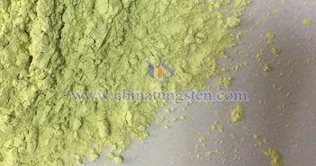 納米氧化鎢顆粒在半導體感測器的應用 中鎢線上氧化鎢圖片