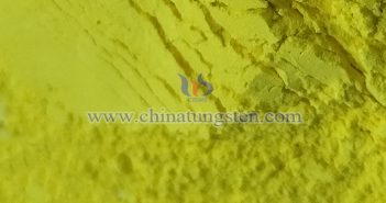 黃色氧化鎢特性及應用 黃色氧化鎢圖片