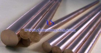 W60 Tungsten Copper Rod W60 tungsten copper rod picture