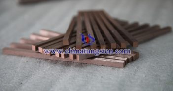 Tungsten Copper Bar For Resistance Welding Electrode Tungsten Copper Bar Picture