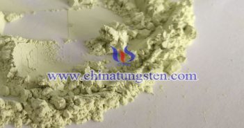 Monoclinic Tungsten Trioxide monoclinic tungsten trioxide picture