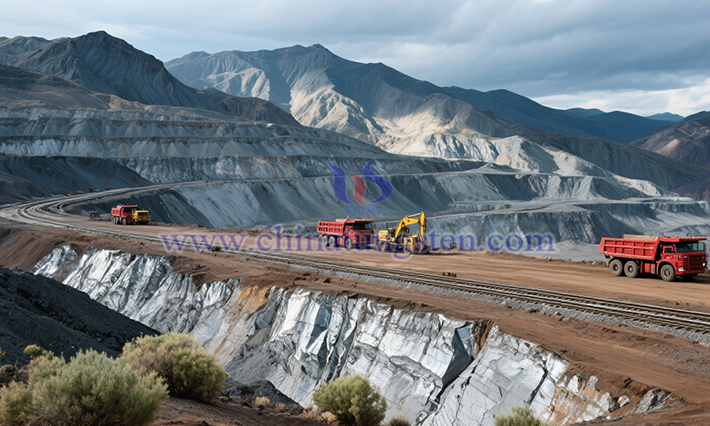 Rare Earth Mine Images (Source: AI Synthesis)