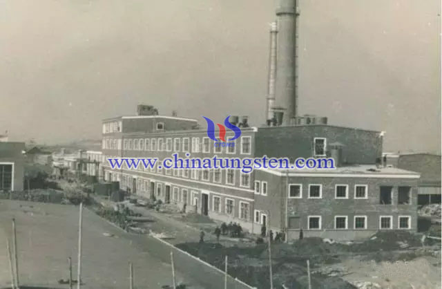 1959年底,601廠主要廠房竣工全景圖