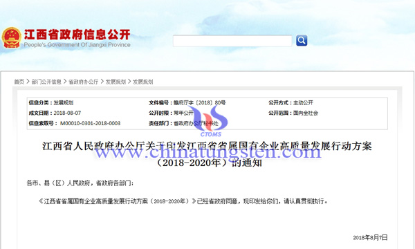 江西印發《江西省省屬國有企業高質量發展行動方案》