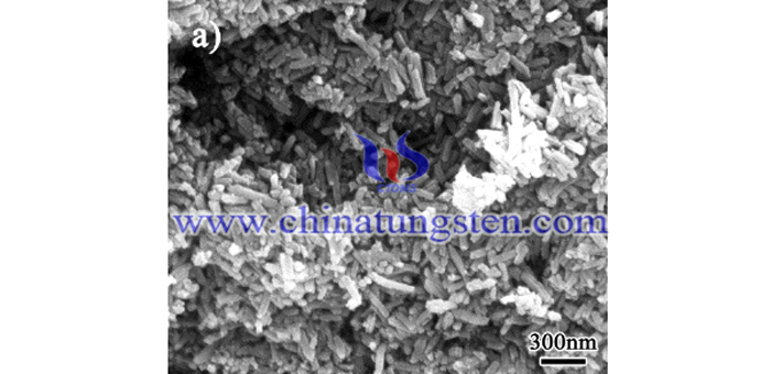醇溶劑為正丙醇時(shí)不同溶液濃度下納米透明隔熱涂料用氧化鎢納米棒的SEM形貌照片