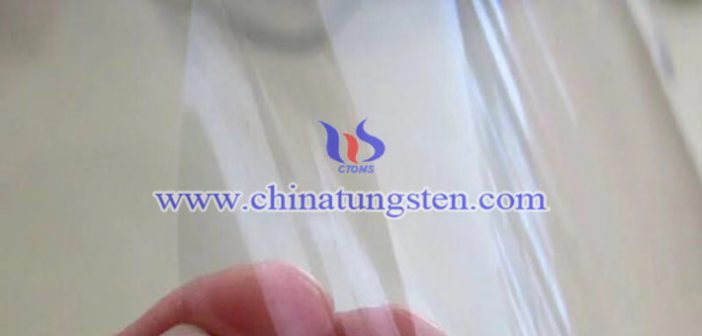 無機電致變色材料：WO3薄膜圖片