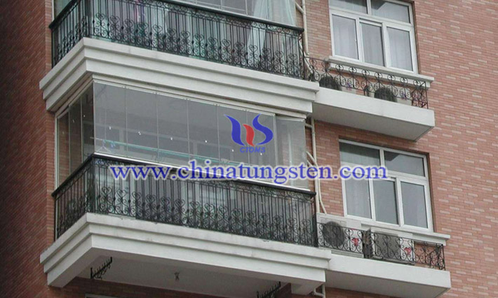 陽臺玻璃隔熱涂布材料用銫鎢青銅圖片
