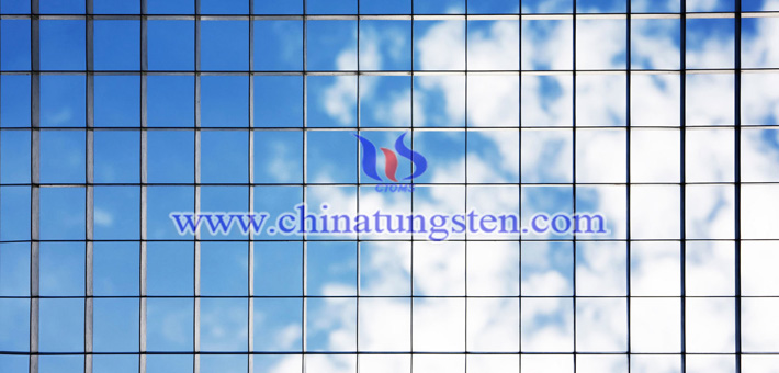 辦公樓玻璃隔熱涂布材料用銫鎢青銅納米粉體圖片