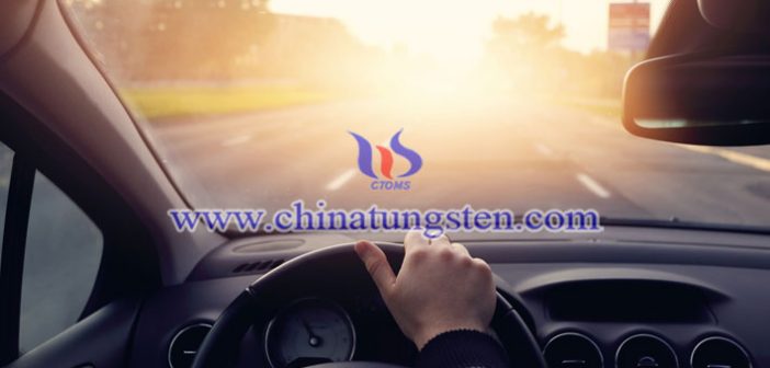 汽車擋風玻璃隔熱涂布材料用銫鎢青銅納米粉體圖片