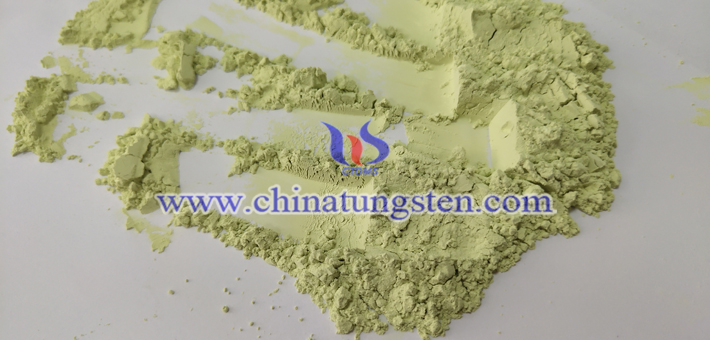 如何制備黃色氧化鎢？圖片